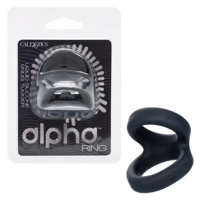 Alpha Liquid Silk Snug Tugger Cock Ring by Cal Exotics