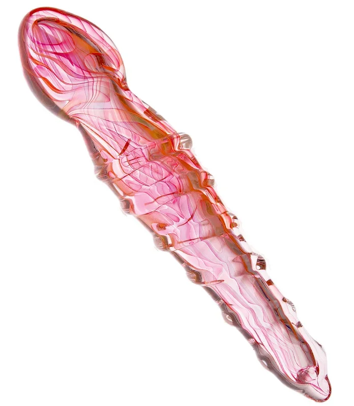 Amaryllis 24kt Glass Double Dildo