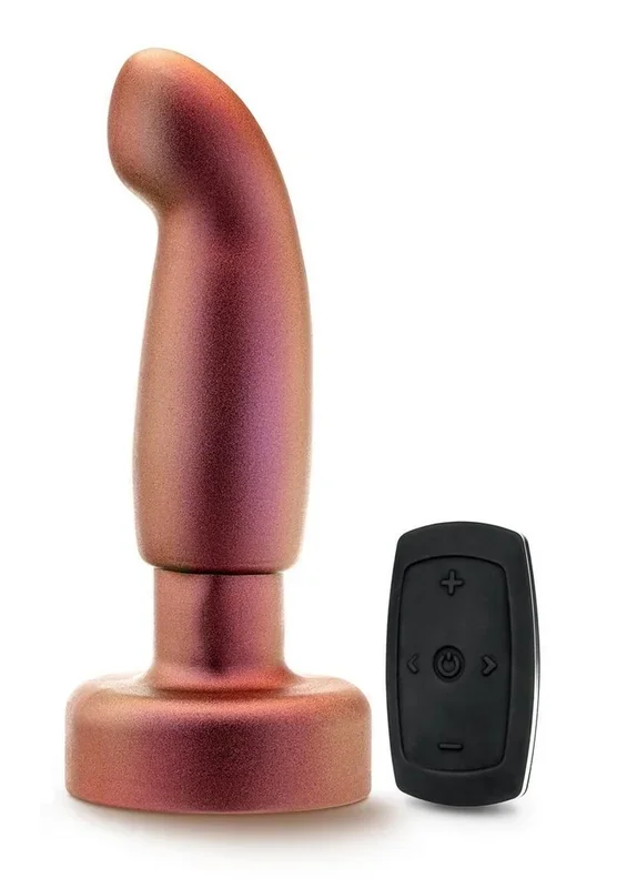 Anal Adventures Matrix Bionic Plug Rechargeable Silicone Anal Plug with Remote – Cosmic
