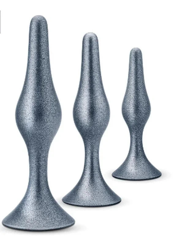 Anal Adventures Matrix Genesis Plug Kit Silicone Anal Plug Set – Stellar