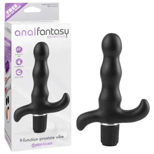 Anal Fantasy Collection 9-function Prostate Vibe – 11.4 cm (4.5”) Vibrating Prostate Massager