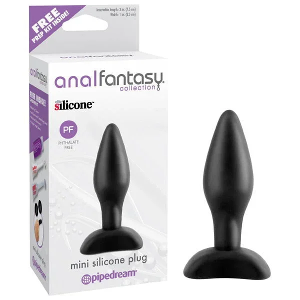 Anal Fantasy Collection Mini Silicone Plug – 7.5 cm (3”) Butt Plug