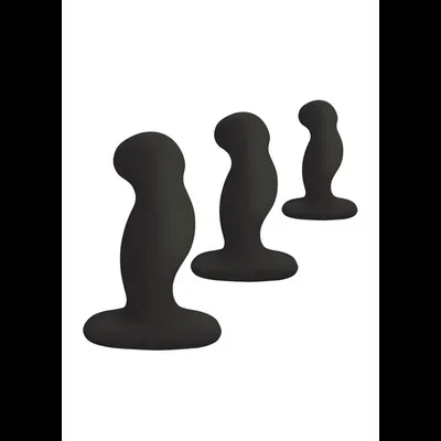 Anal Starter Kit – 3 Sturdy Silicone Anal Plugs