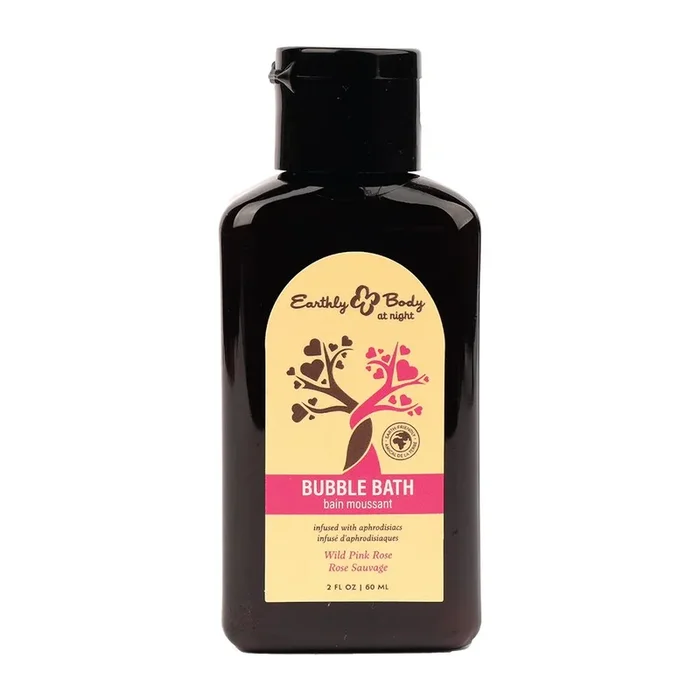 Aphrodisiac Wild Pink Rose Bubble Bath by Earthly Body