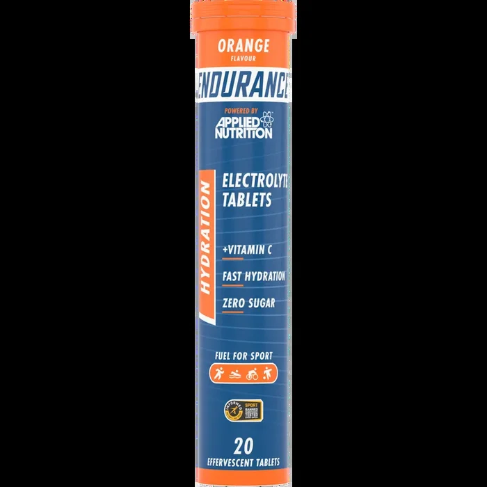 Applied Nutrition Endurance Hydration Electrolyte Tablets Orange 20 x 4g tablets
