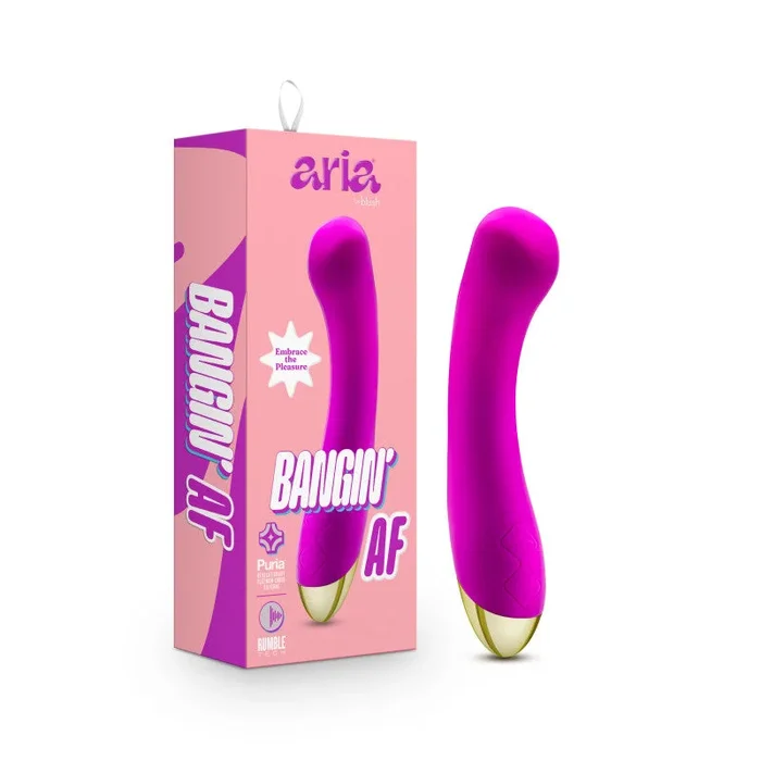 Aria Bangin’ AF – 18.4 cm USB Rechargeable Vibrator