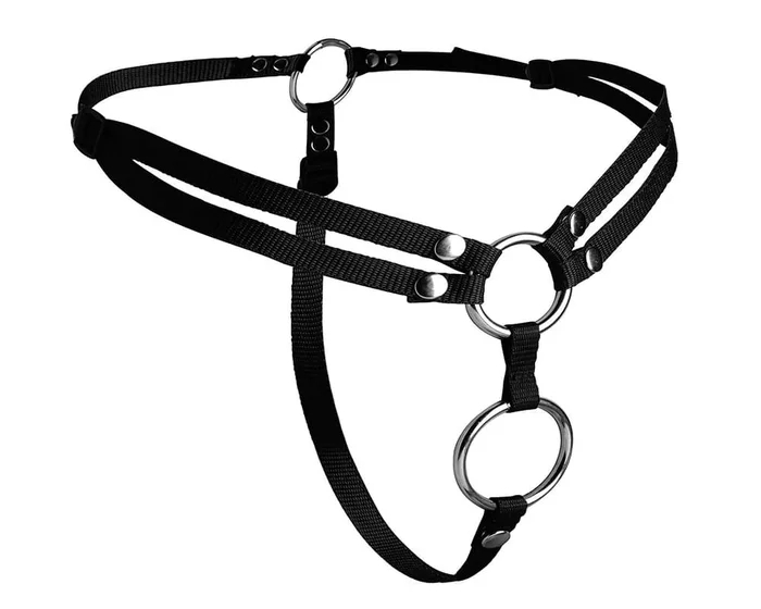 Arnés unisex para doble penetración Strap U  Unity