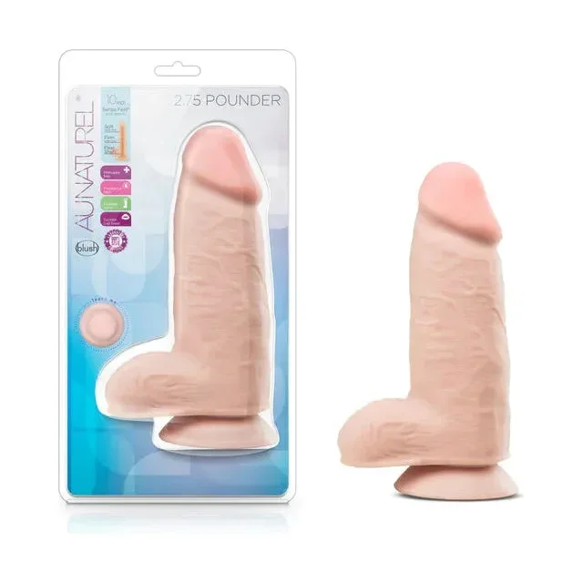 Au Naturel Pounder Dildo 10″ by Blush