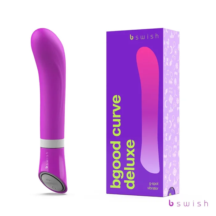B Swish Bswish Bgood Curve Deluxe – Violet 19.3cm Massager Vibrator