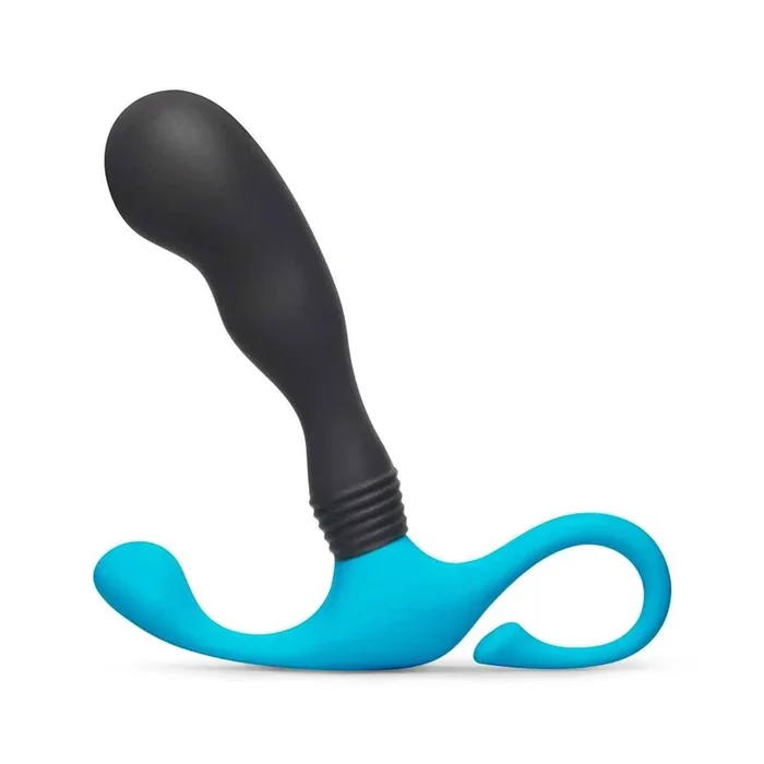 b-Vibe P-Spot Curl Prostate Massager – Blue/Black