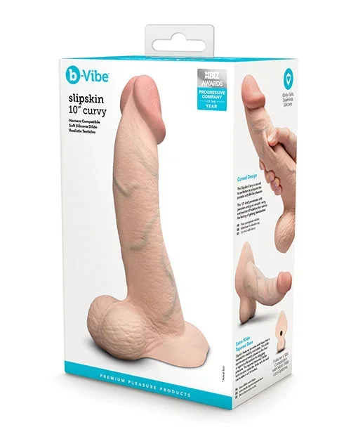 b-Vibe Slipskin 10″ Curvy – Cream