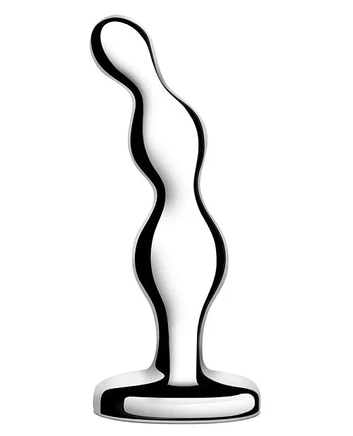 B-Vibe Stainless Steel Anal Beads – Silver