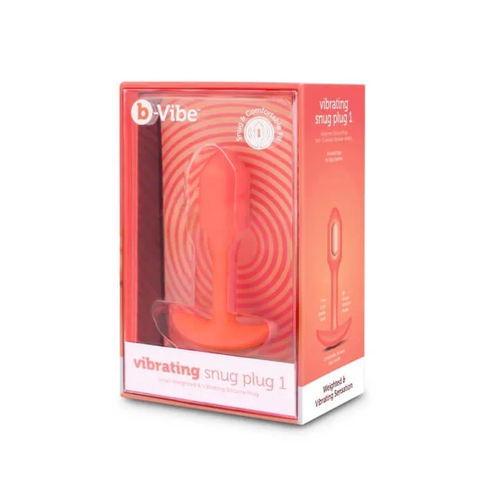 B-Vibe Vibrating Snug Plug 1 thru 5