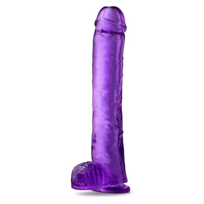 B Yours Plus Hefty n’ Hung 14″ Dildo with Balls and Suction Cup Base