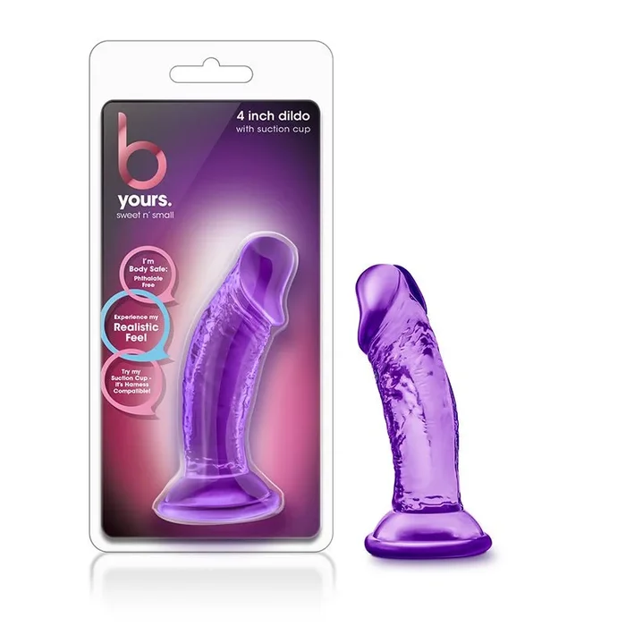 B Yours Sweet n’ Small 4 in. Dildo Purple