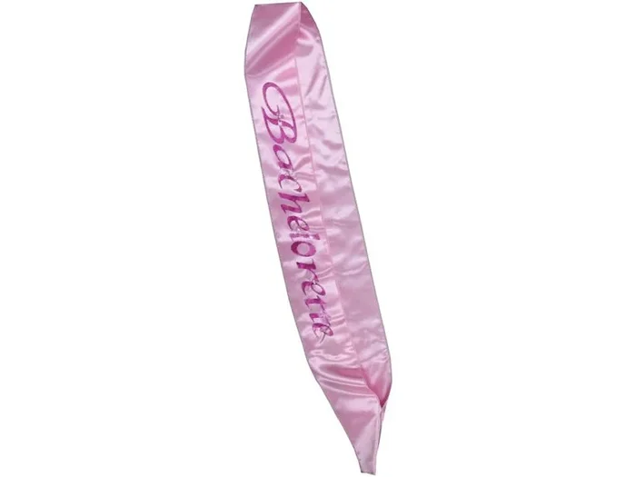 Bachelorette Flashing Sash – Pink