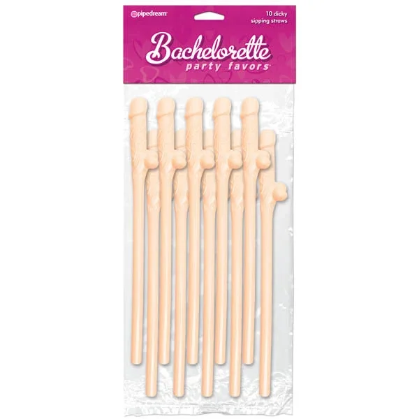 Bachelorette Party Favors – Dicky Sipping Straws