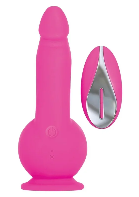 Ballistic Silicone Rechargeable Vibrator with Remote Control
