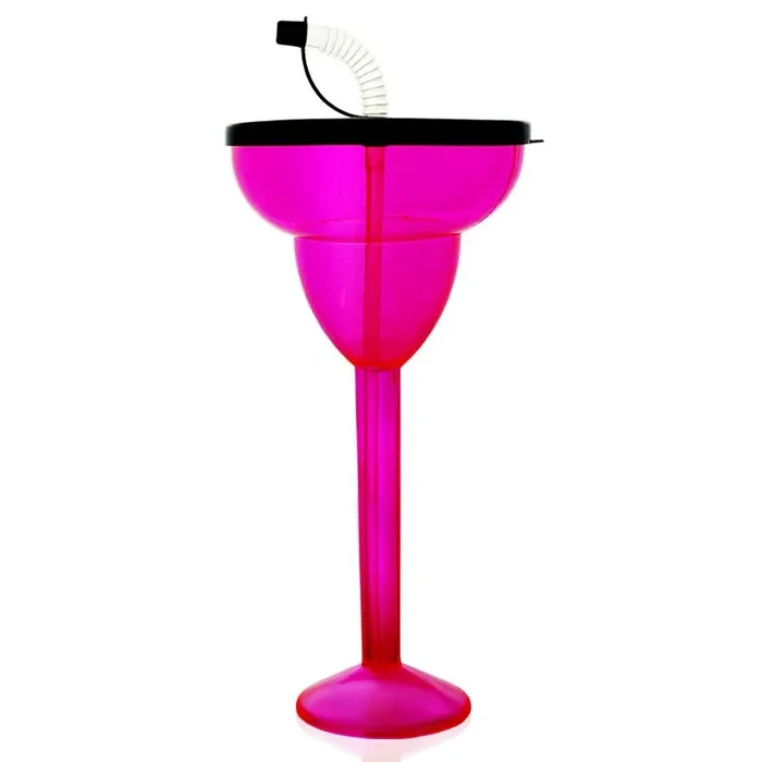 BarConic®Drinkware – Margarita Party Yard – Pink – 24 ounce