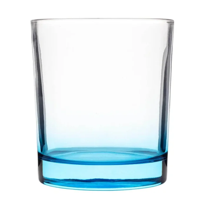 BarConic® Light Blue Rocks Glass – 10 ounce
