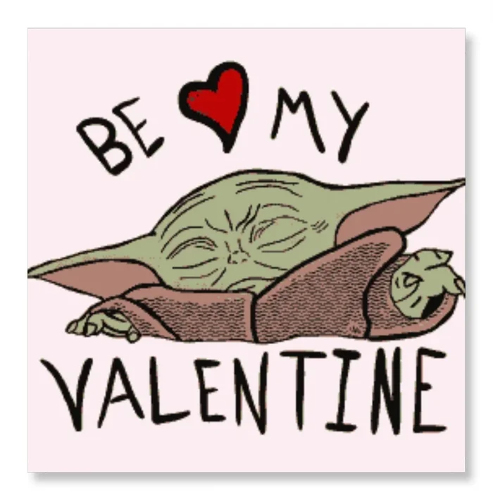 Be My Valentine From Yoda – Valentine Special
