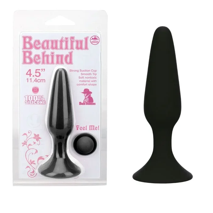 Beautiful Behind – Black 11.5 cm Butt Plug
