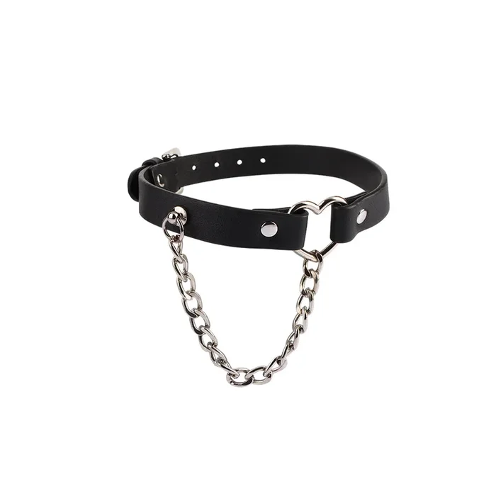 BEHAVE HEART COLLAR WITH A CHAIN
