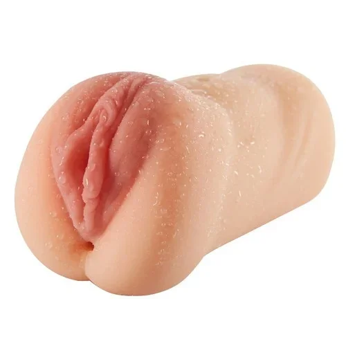 Bestvibe 2 Holes Realistic Textured Vagina and Tight Anus Pocket Pussy Male Masturbator
