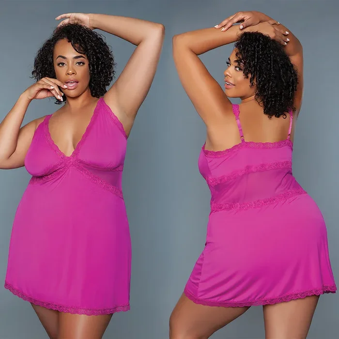 BeWicked Alexi Slip – Pink 3X