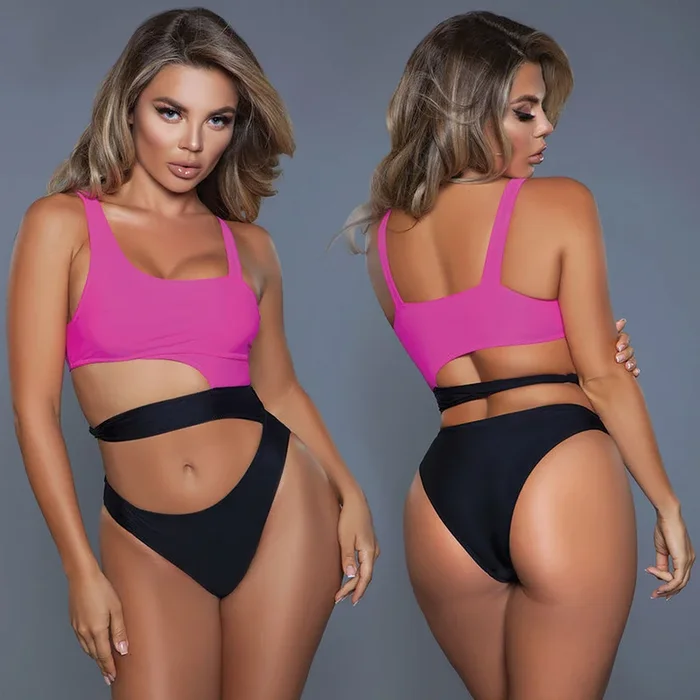 BeWicked Clara Swimsuit-Pink Medium