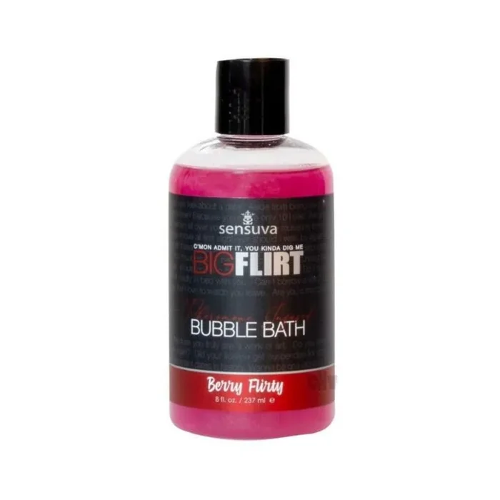 Big Flirt Pheromone Infused Bubble Bath – Berry Flirty – 8 Fl. Oz.