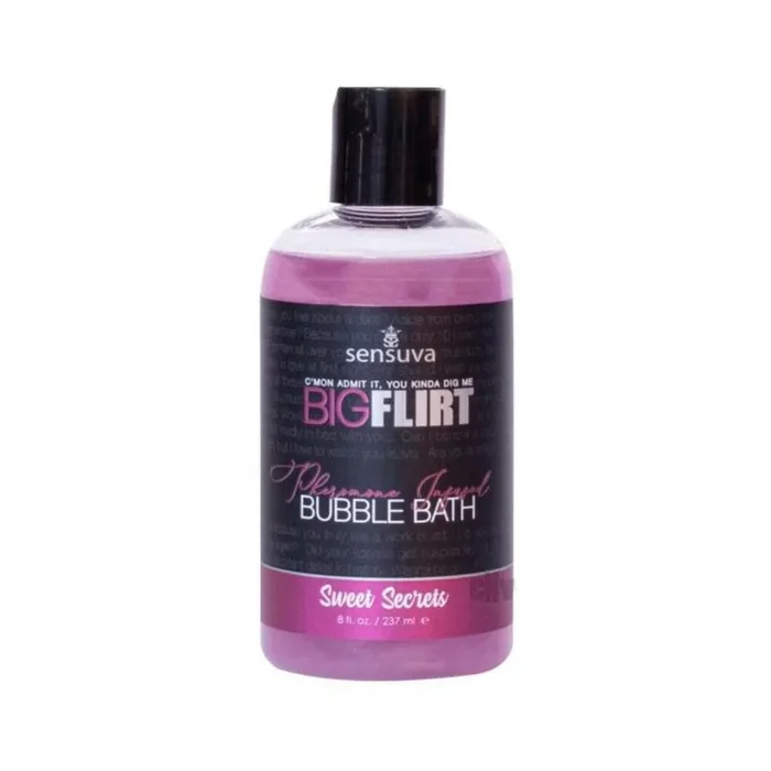Big Flirt Pheromone Infused Bubble Bath – Sweet Secrets – 8 Fl. Oz.