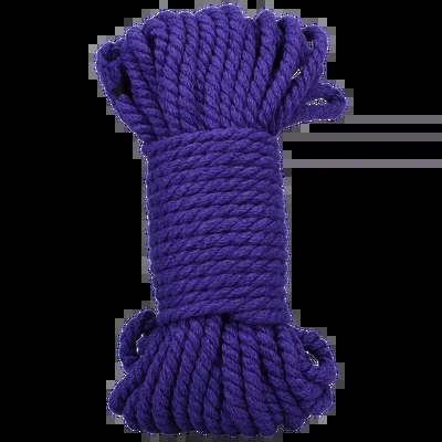 Bind and Tie – 6 mm Hemp Bondage Rope – 50 ft – Violet