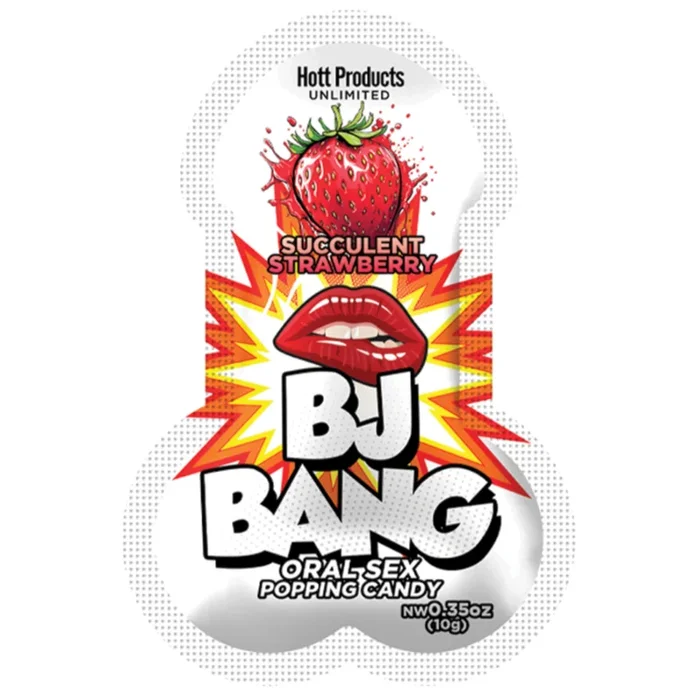 BJ Bang Oral Sex Popping Candy – Succulent Strawberry