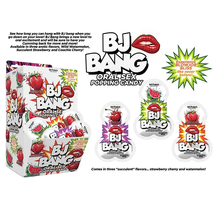 BJ Bang Popping Blow Job Oral Sex Candy by Hott Products