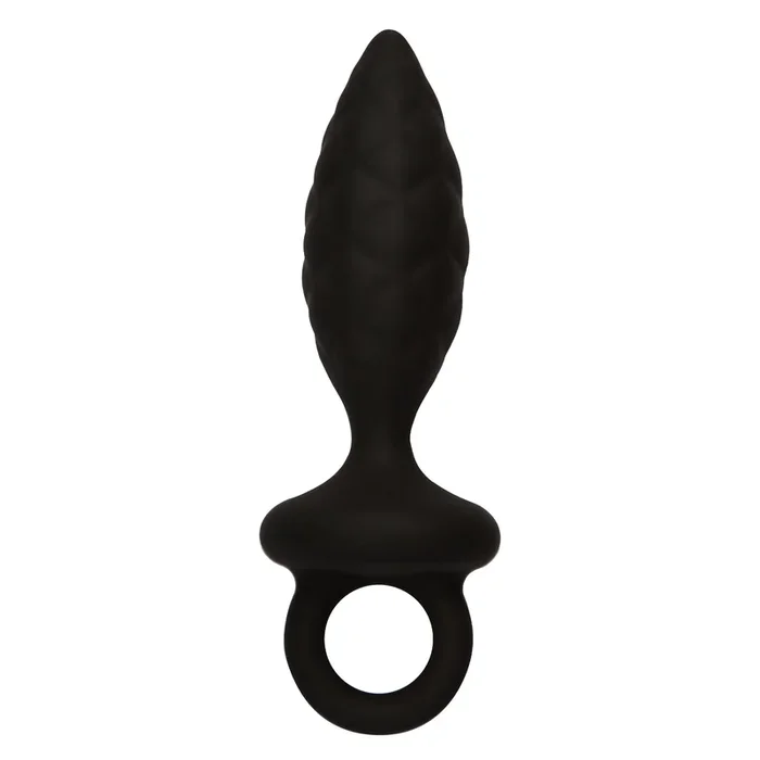 Black Silk Large Anal Plug