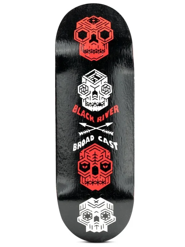 Blackriver Fingerboard Deck – Broadcast Totem