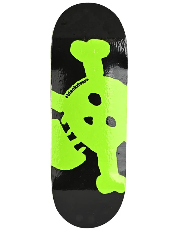 Blackriver Fingerboard Deck – Green New Skull