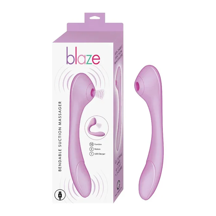 Blaze Bendable Suction Massager by NassToys