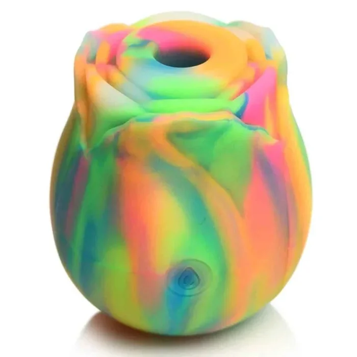 Bloomgasm Glow Rose Glow In The Dark Clit Stimulator