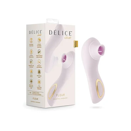 Blush Delice Fleur Suction Vibe – Barely Purple