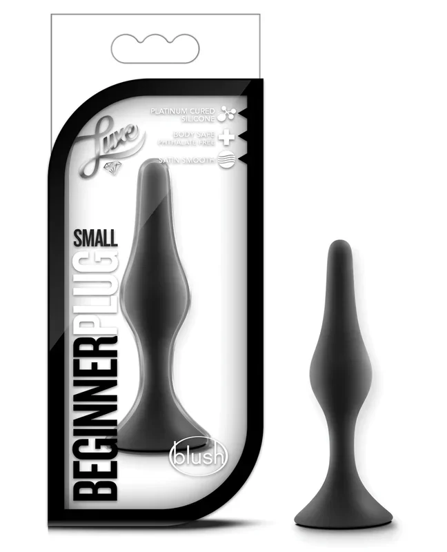Blush Luxe Beginner Plug Small – Black