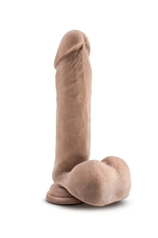 Blush Novelties – Au Naturel – 8 Inch Sensa Feel Dildo – Latin