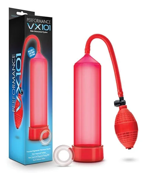 Blush Performance Vx101 Male Enhancement Pump – Red