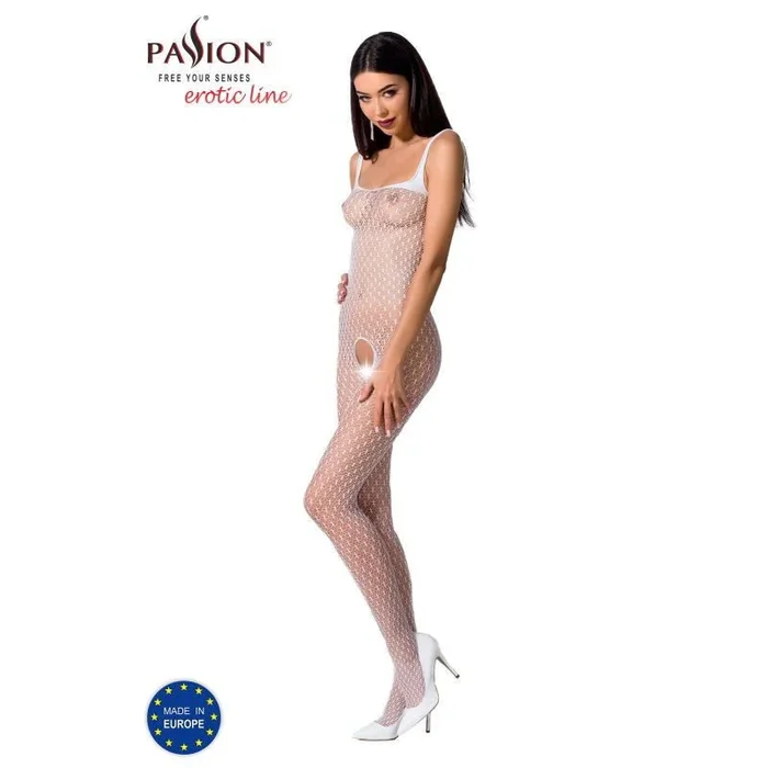 Bodystocking BS071 White – One Size fits most