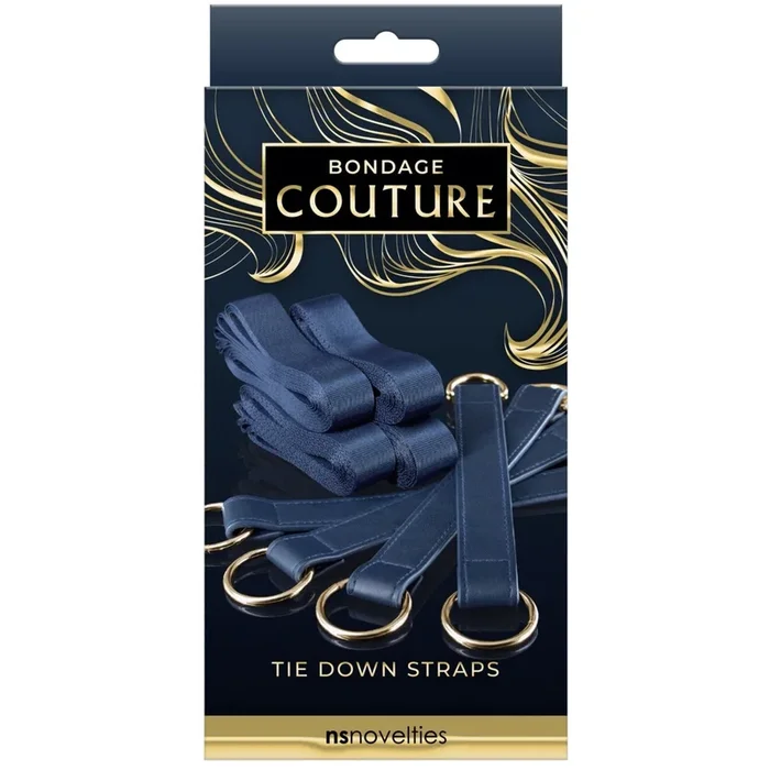 Bondage Couture Tie Down Straps – Blue