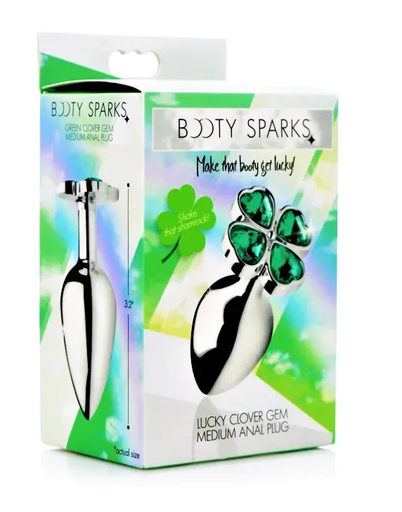 Booty Sparks Lucky Clover Gem Anal Plug