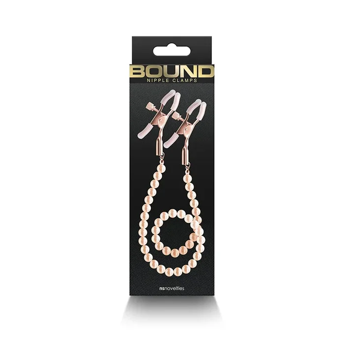 Bound Nipple Clamps – DC1 – Rose Gold