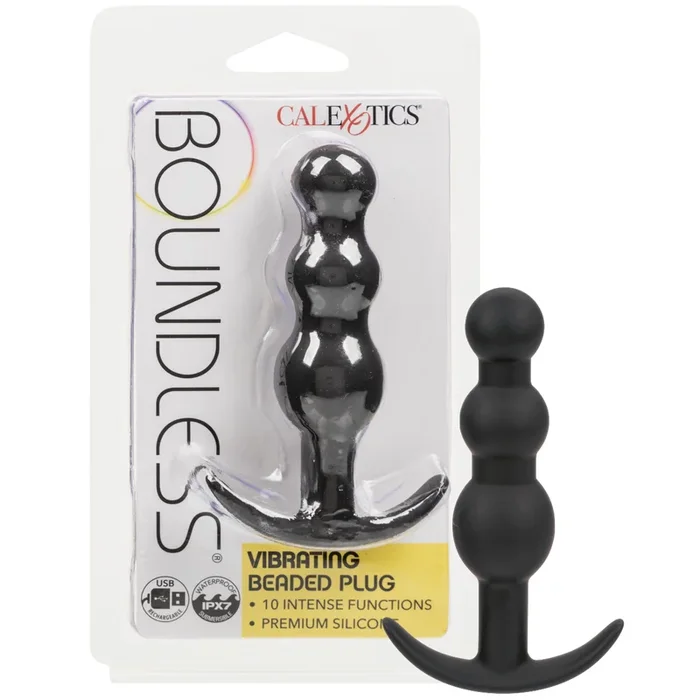 Boundless Rechargeable Vibrating Beaded Plug