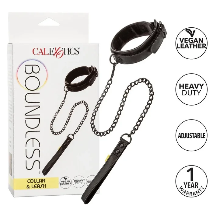 Boundless™ Collar & Leash Set by Cal Exotics